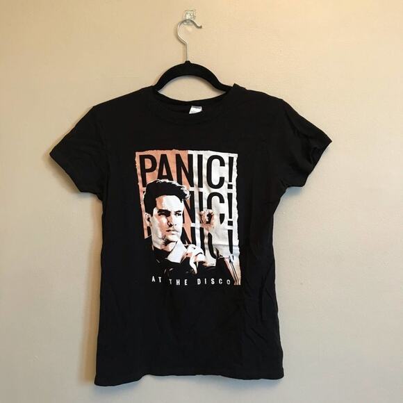 Tultex M Panic at the Disco black band t-shirt Vintage - Picture 1 of 7